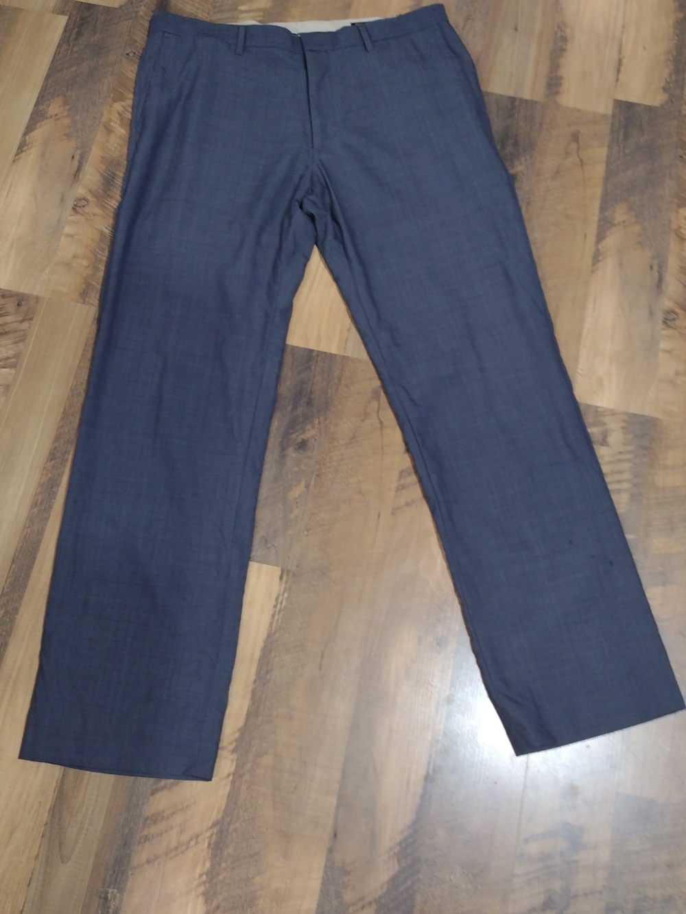 Banana Republic Men's Slate Blue Dress Pants Slim Fit Size 34/32 Workwear